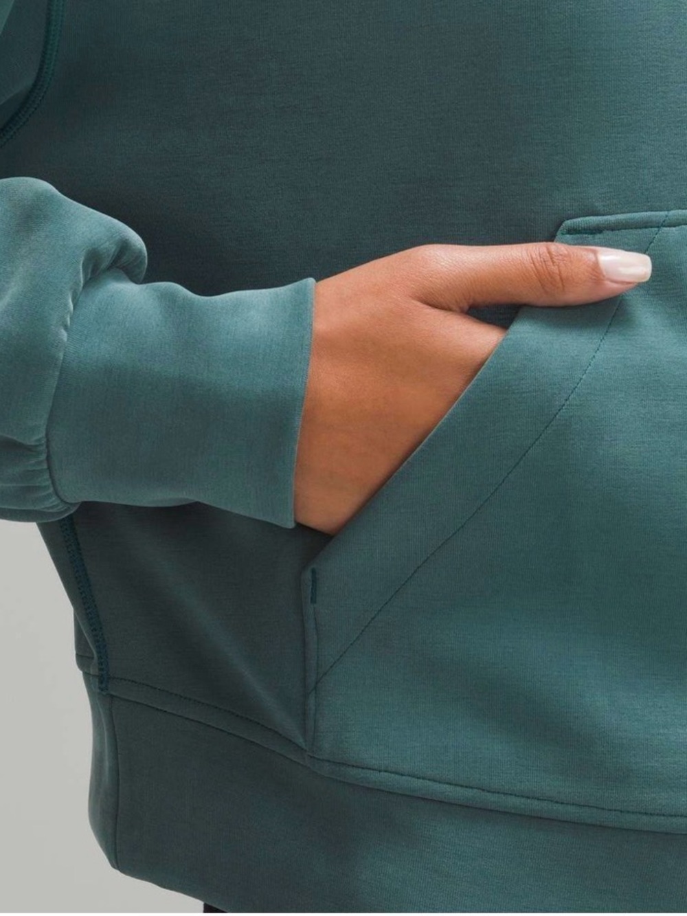 Lululemon Softstreme Hoodie size 6 in Storm Teal - Picture 3 of 8